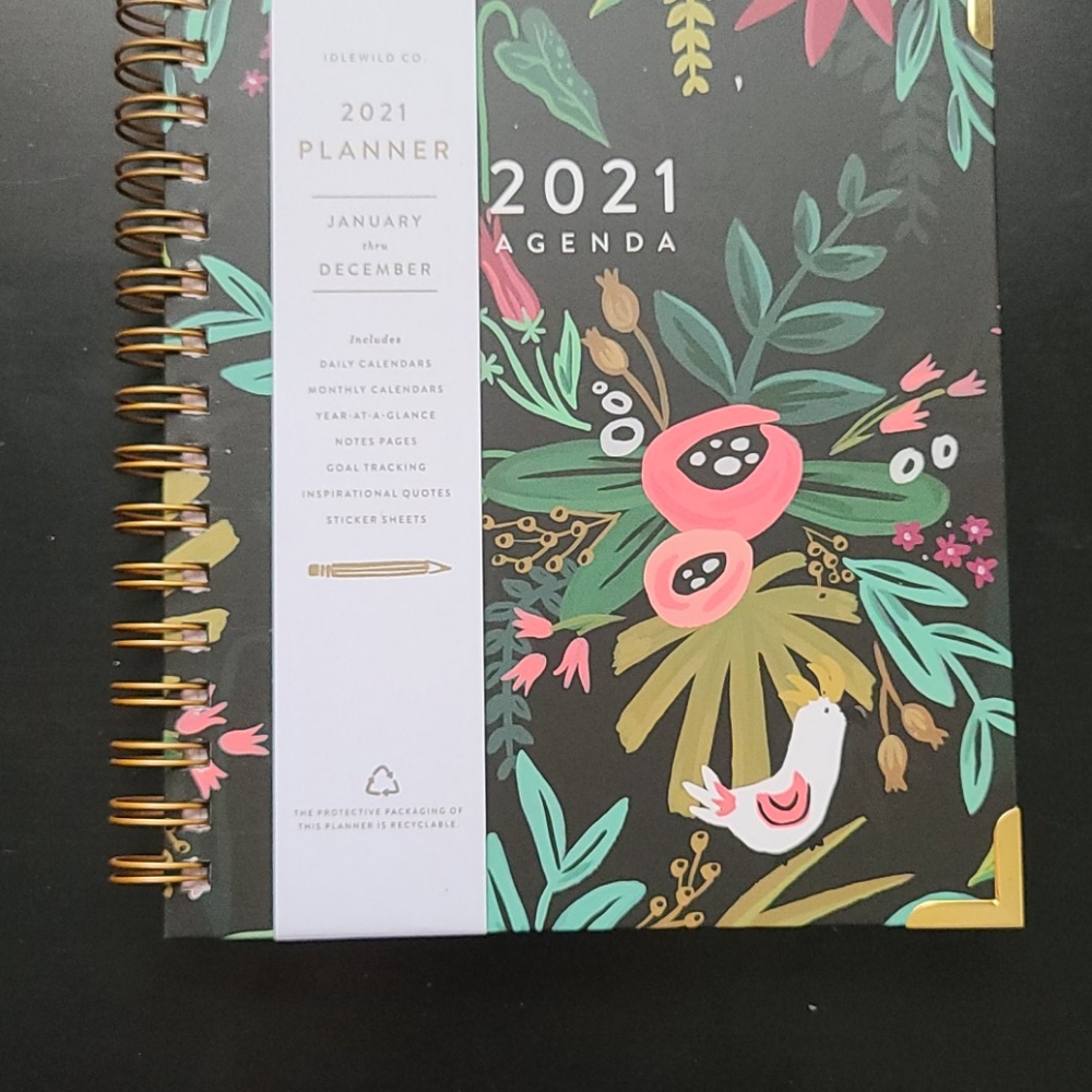 5/29 2021 Idlewild planner agenda